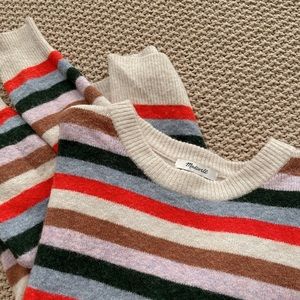 🤍Madewell striped sweater